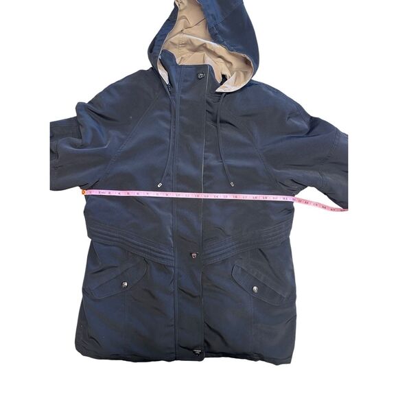 St John's Bay Womens Medium Winter Rain Snow Removable Liner & Hood Jacket - Picture 3 of 9